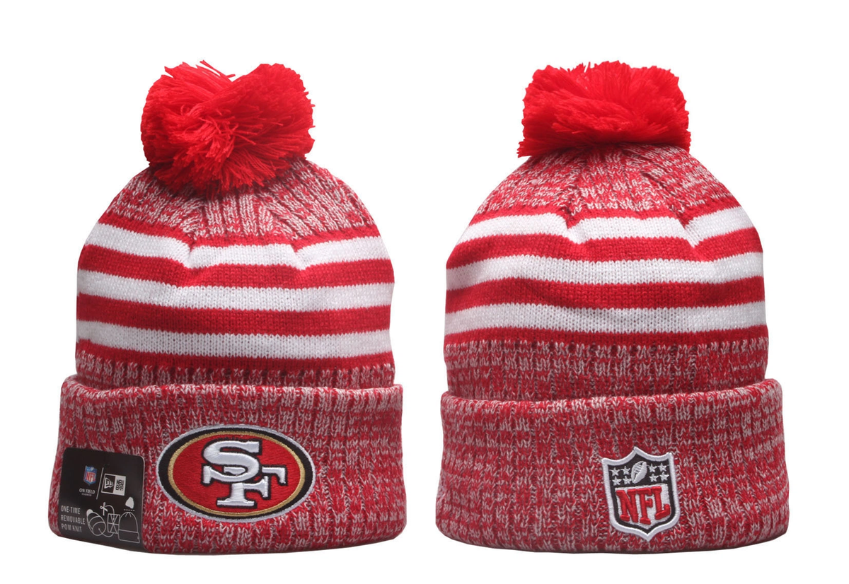 san francisco 49ers sport pom ’47 cuff knit