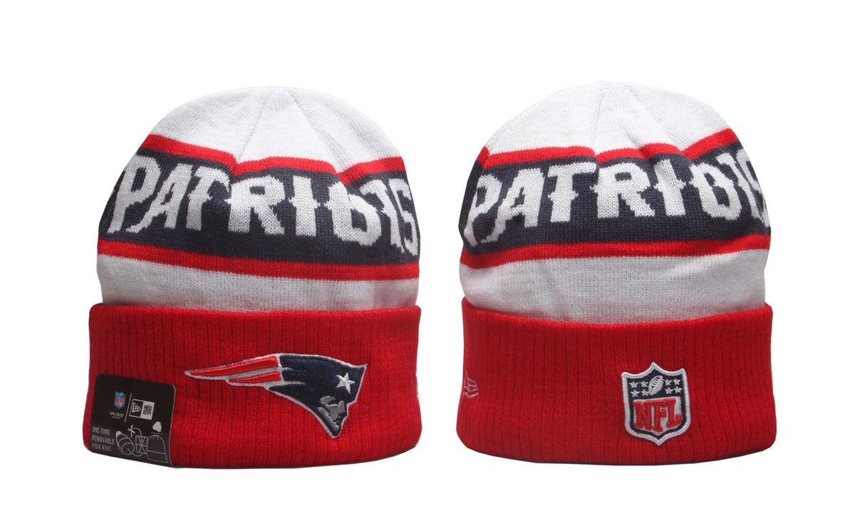 new england patriots sport pom ’47 cuff knit