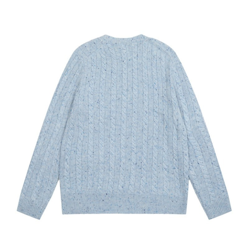 LFC8  New high-quality men's and women's autumn and winter round neck sweater base sweater clothes